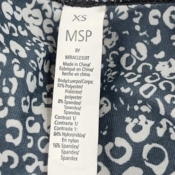 MSP Miraclesuit Reversible Capri Leggings Size XS - Picture 5 of 10